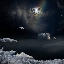 "Following the Moon" Clouds shot from every flight to California  2015