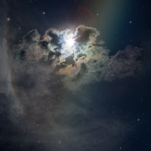 "Following the Moon" Clouds shot from every flight to California  2015