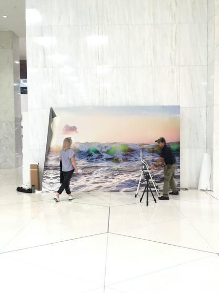 Custom, 12 foot installation in Toronto